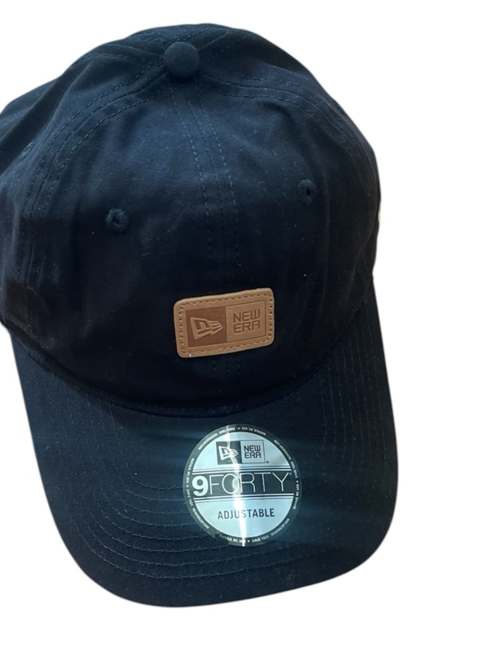 New Era Black 9FORTY  100% wool Baseball Cap